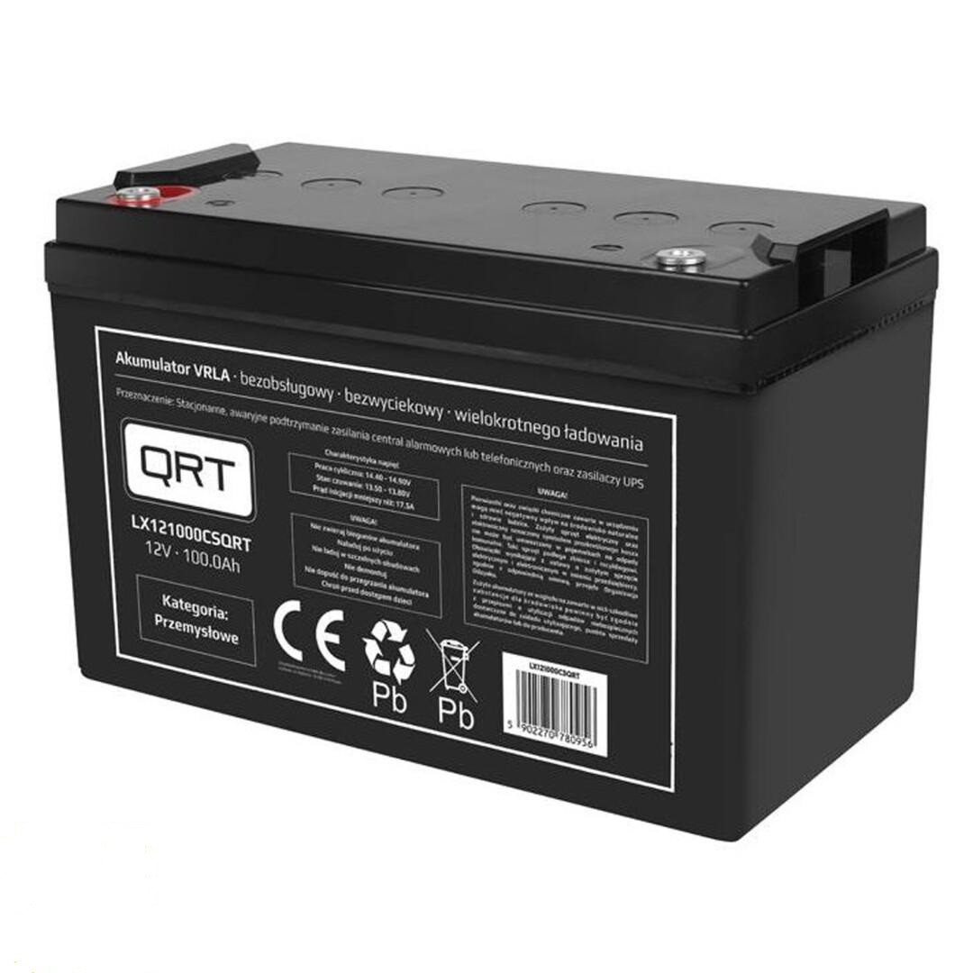 Акумуляторна батарея QRT LX121000CSQRT 12 V 100 Ah