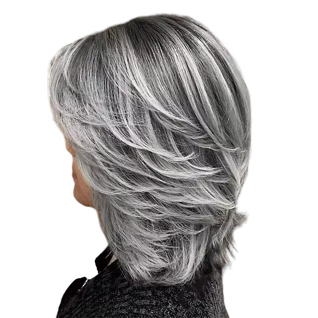 Перука пепельна термоволокно, VC A1 12IN