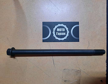 Вісь переднього колеса Loncin LX200GY-3,Pruss, Ø12мм, L-225мм, М12мм, 380870542-0003,