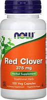 Червона конюшина Now Foods Red Clover 375 mg 100 капсул