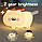 Світильник Акумуляторний Cat Sleep Lamp Нічник Бездротовий Силіконовий Кот (01006), фото 6