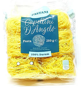 Макаронні Вироби Pastani Capellini d'Angelo Пастані Капеліні Анжело 250 г Польща