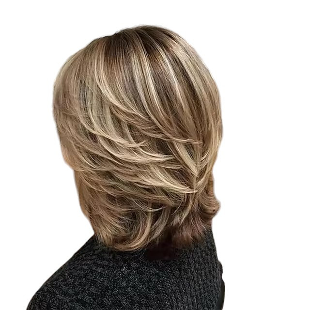 Перука русява термоволокно, VC A4 12IN