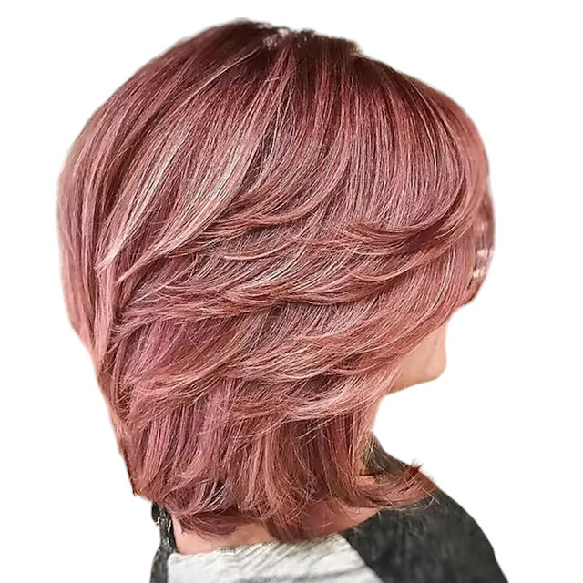 Перука рожева омбре термоволокно, VC A3 12IN