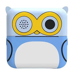 Дитяча фотокамера D2 з фронтальною камерою, функцією друку, підтримкою карти пам'яті та MP3 Синій 49760