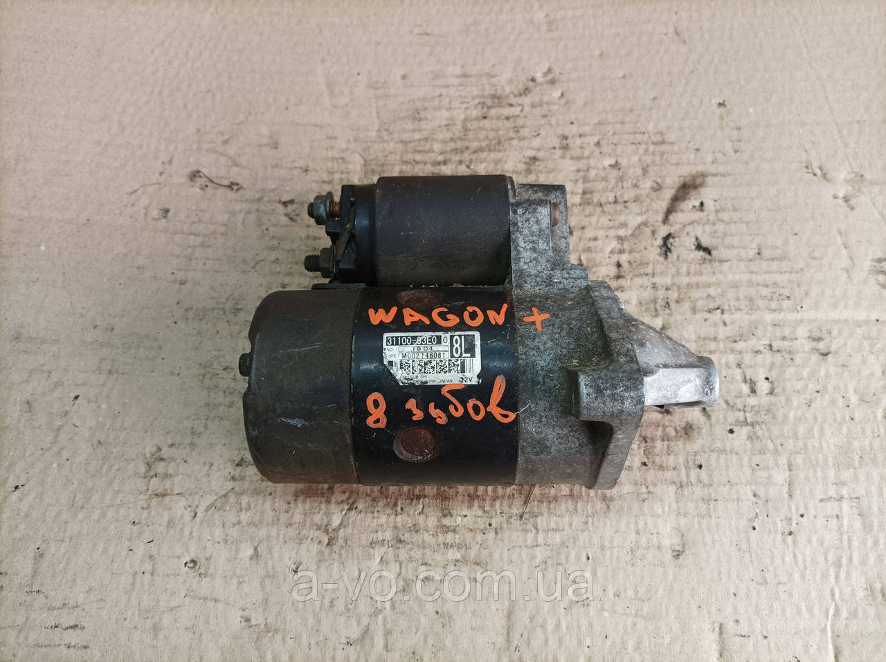 Стартер для Suzuki Wagon R+, 3110083E0, M002T46081, 8 Зубів, фото 1