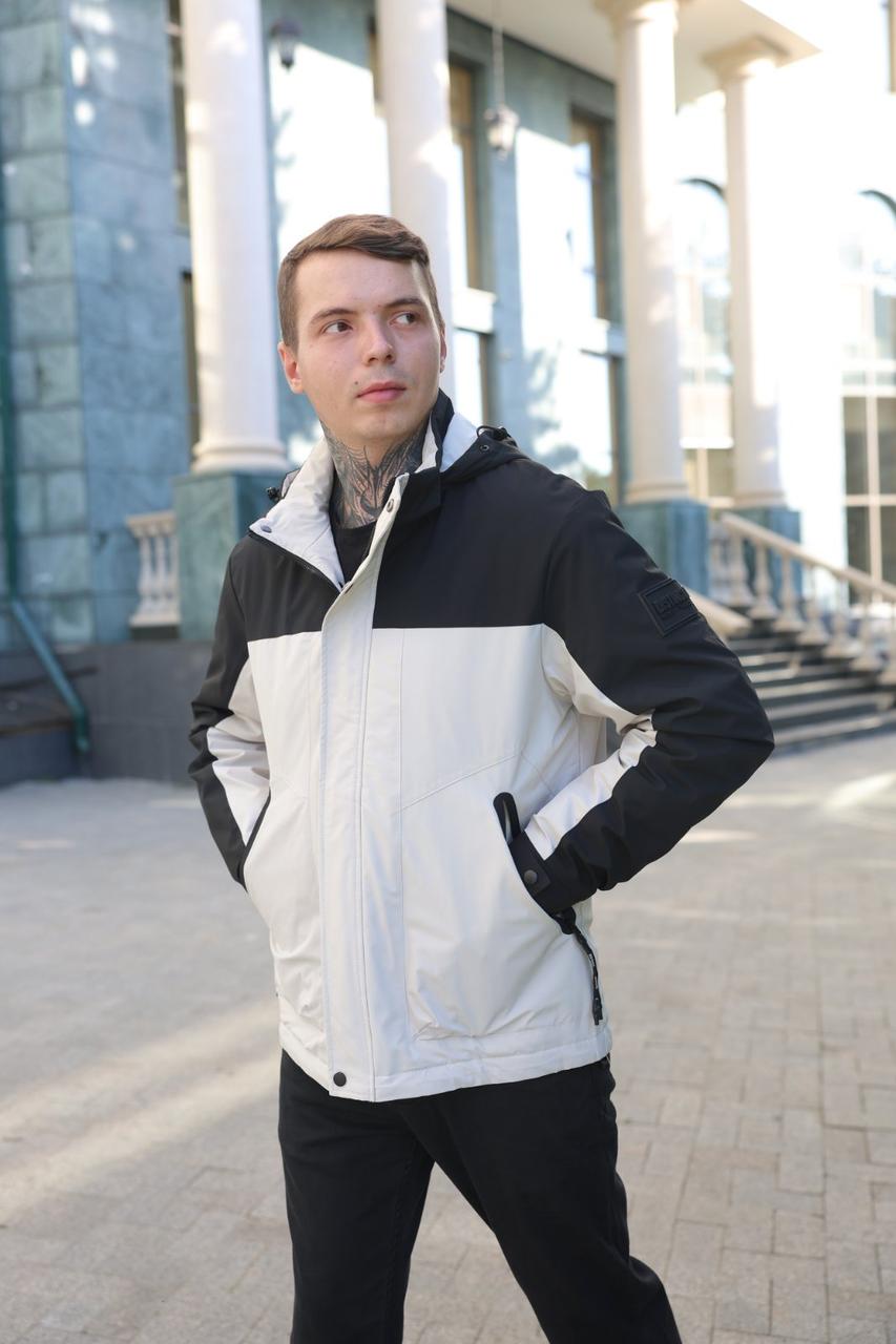 Куртка чоловіча Bihor демісезонна L-5XL, Білий, L