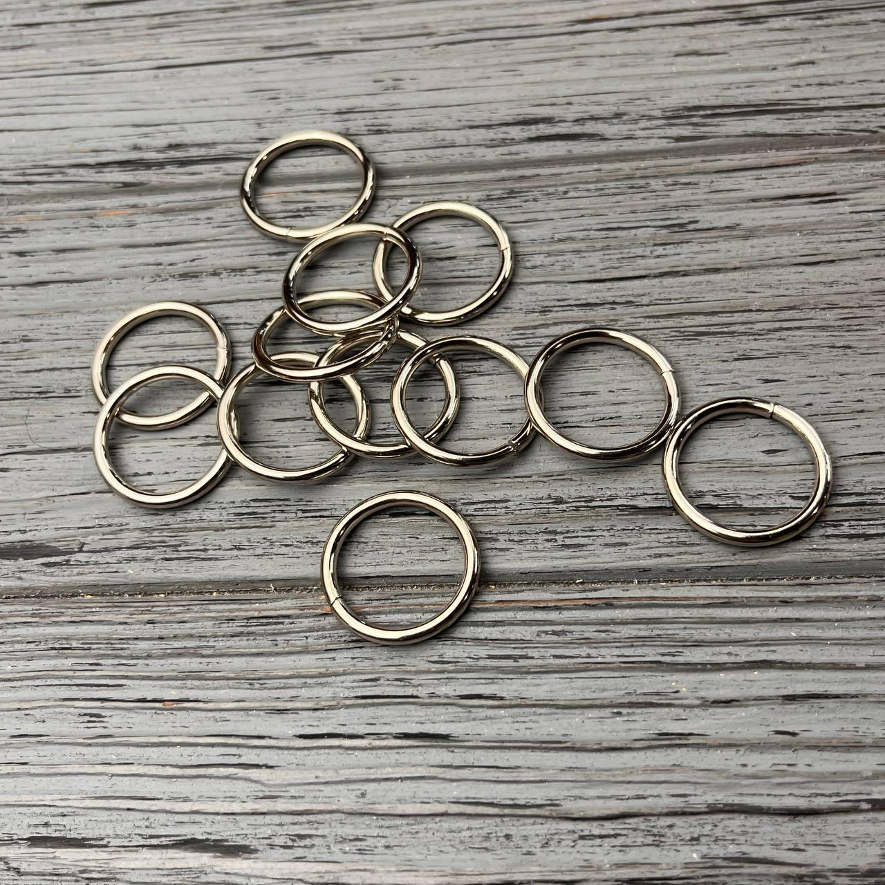 Кільце не зварене 25 мм Нікель