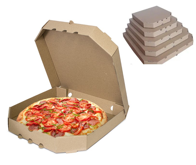 Коробка для піци (30*30см) бура Т21ФО