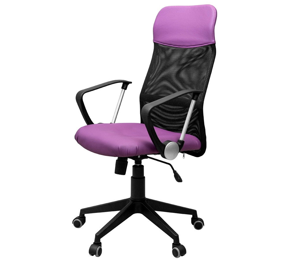 Офісне крісло оббивка Флай 2216 і сітка чорна хрестовина пластикова Ультра Ю Ultra U Richman, фото 1