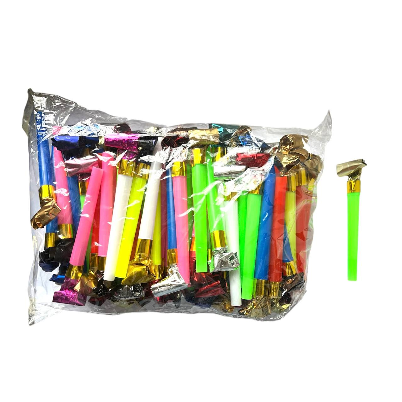 Карнавальний язичок великий (100 шт.)