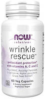 Вітаміни для пружності шкіри NOW Wrinkle rescue 60 капсул