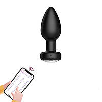 Анальная пробка с 10 режимами вибраций