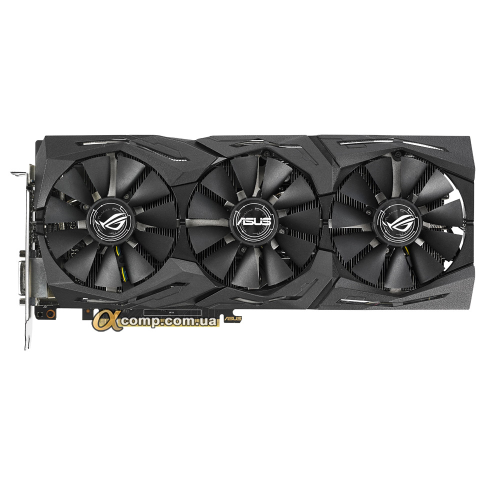 Відеокарта Asus GTX 1070Ti (8 GB • GDDR5 • 256bit • DVI • HDMI • DP) STRIX-GTX1070Ti-A8G-GAMING БВ