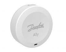 014G2480 Датчик Danfoss Ally Room Sensor, кімнатний, виносний, CR2450, Zigbee, білий
