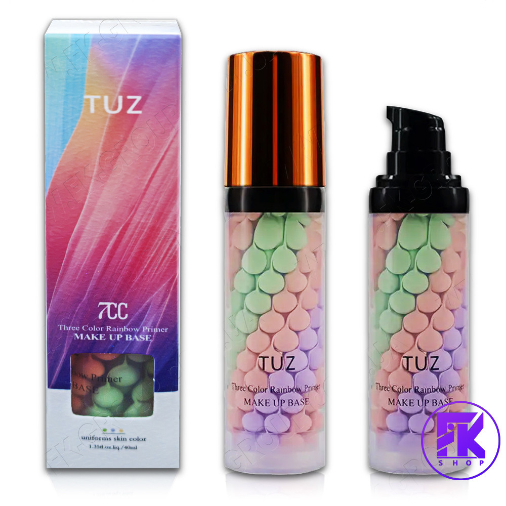 База під макіяж трьохкольорова вирівнюючаTuz Make Up Base 40 ml