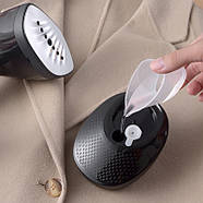 Ручний відпарювач для одягу DSP KD-1165 1500 Вт 400 мл Чорний Відпарювач для всіх видів тканини, фото 4