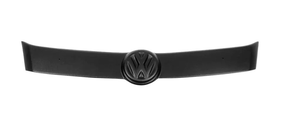 Зимова накладка на Volkswagen Touran 2010-2015 Фольксваген Тоуран (Верхня матова на решітку з кріпленнями)
