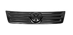Зимова накладка на Volkswagen Caddy 3 2004-2010 Фольксваген Кадді (Верхня глянцева на решітку з кріпленнями)