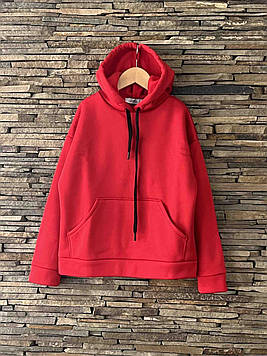 Худі дитяче для хлопчика теплий червоний