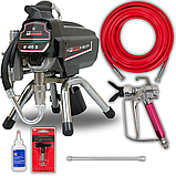 Поршневий безповітряний фарбувальний апарат Profter M-495 S (3.2 л/хв. 2500 Вт), фото 10