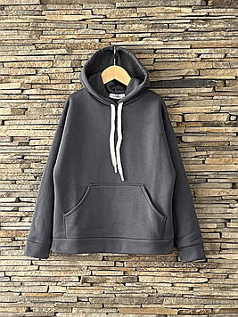 Худі дитяче для хлопчика теплий сірий