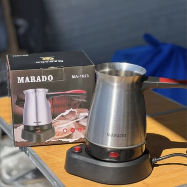 Турка електрична Marado MA-1623 Нержавіюча сталь, фото 1
