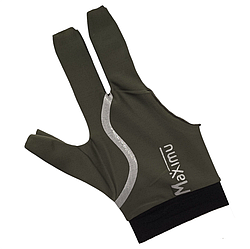 Рукавичка більярдна Maximu, хакі (на праву та ліву руку)