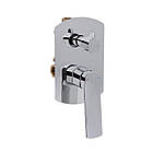 Душова система універсальна Qtap Slavonice прихованого монтажу на два споживачі QTSLA113CRM45898 Chrome, фото 3