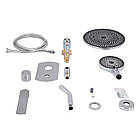 Душова система універсальна Qtap Slavonice прихованого монтажу на два споживачі QTSLA113CRM45898 Chrome, фото 10