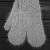 Рукавиці жіночі (ангора+ПА) ODYSSEY One Size Сірий 4220, фото 2