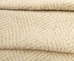 Вовняна тканина з альпакою та жакардовим візерунком "ялинка"