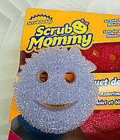 Губка двостороння для прибирання всіх поверхонь Scrub Daddy Scrub Mommy