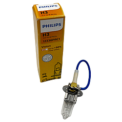 Галогенні лампи Philips Vision +30% H3 12V 55W