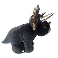 М'яка іграшка динозавр Копиця Діно 3 Сірий 24*15*30 см плюш (00686-3), фото 3