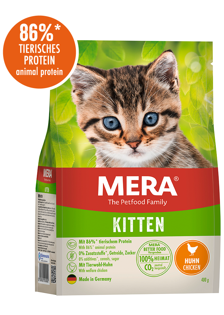 Сухий корм для кошенят з куркою MERA Cats Kitten Chicken (Huhn), 10 кг (*), фото 1