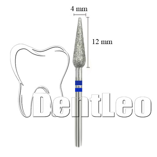 БОР АЛМАЗНИЙ СИНІЙ 4 ММ Х 12 ММ – В031