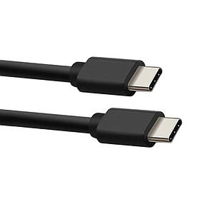 Кабель USB Type-C (CM-СM) 1 м TRY PD 100W чорний