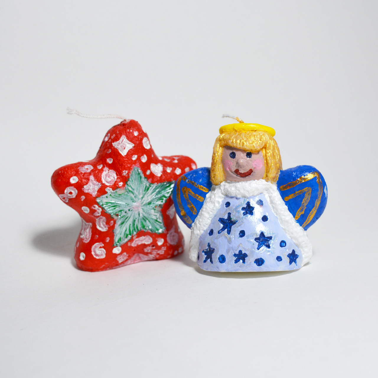 Набір для розпису свічок Янгол та Зірка, фото 1