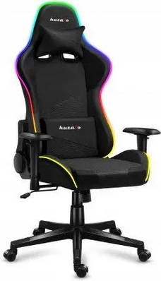 Комп'ютерне крісло для геймера Huzaro Force 6.2 black RGB