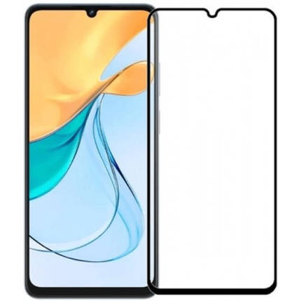 Захисне скло для ZTE Blade A34 чорний, фото 1