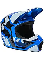 Мотошлем Fox V1 Lux Blue p.L