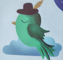 Вінілові наклейки на стіну BRUP Динозавр і діти (лист 60 х 90 см) Б249-13, фото 5