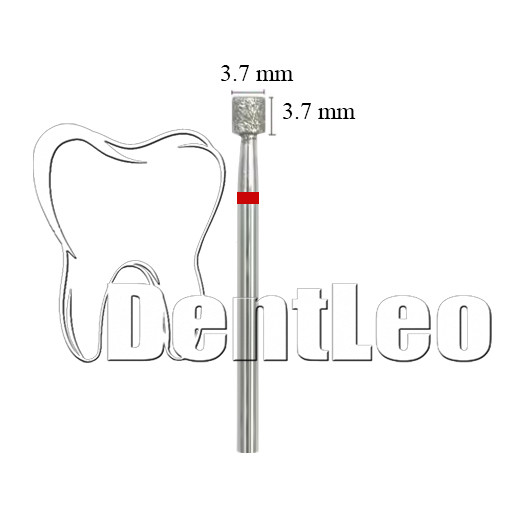 БОР АЛМАЗНИЙ ЧЕРВОНИЙ 3,7 ММ Х 3,7 ММ — К026