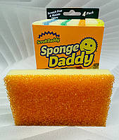 Губка двостороння для посуду і прибирання Scrub Daddy Sponge Daddy