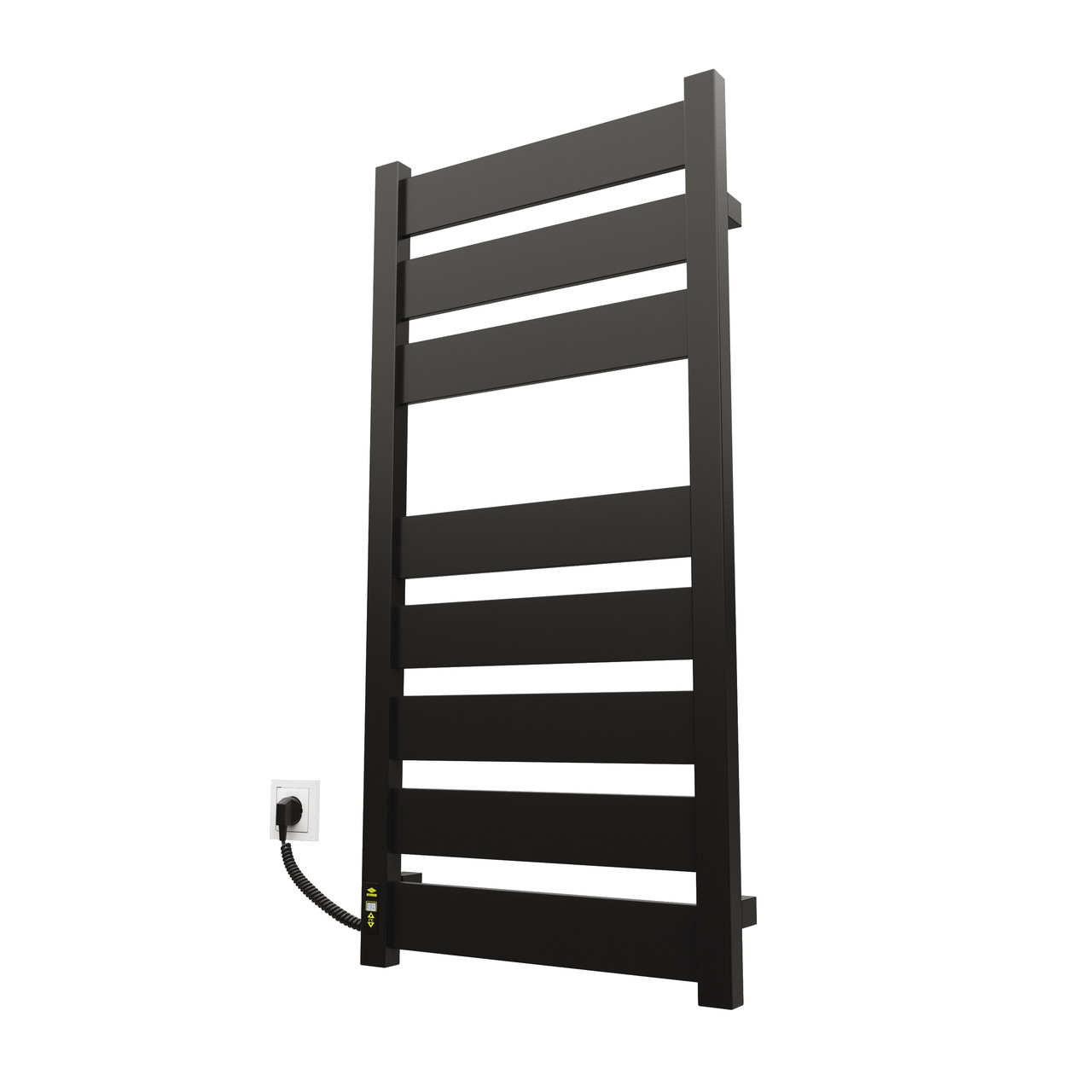 Рушникосушарка KOSSER Волз 1000х500 EL тайм. чорний, фото 1