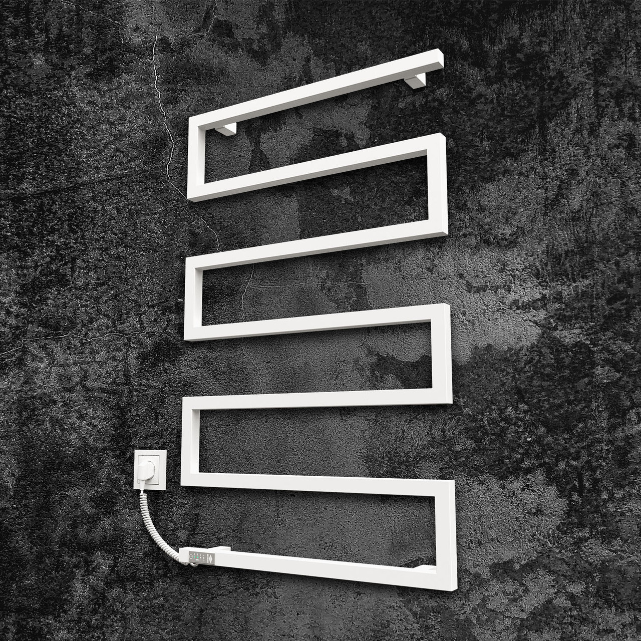 Рушникосушарка KOSSER Зета 900х550 EL тайм. білий, фото 1