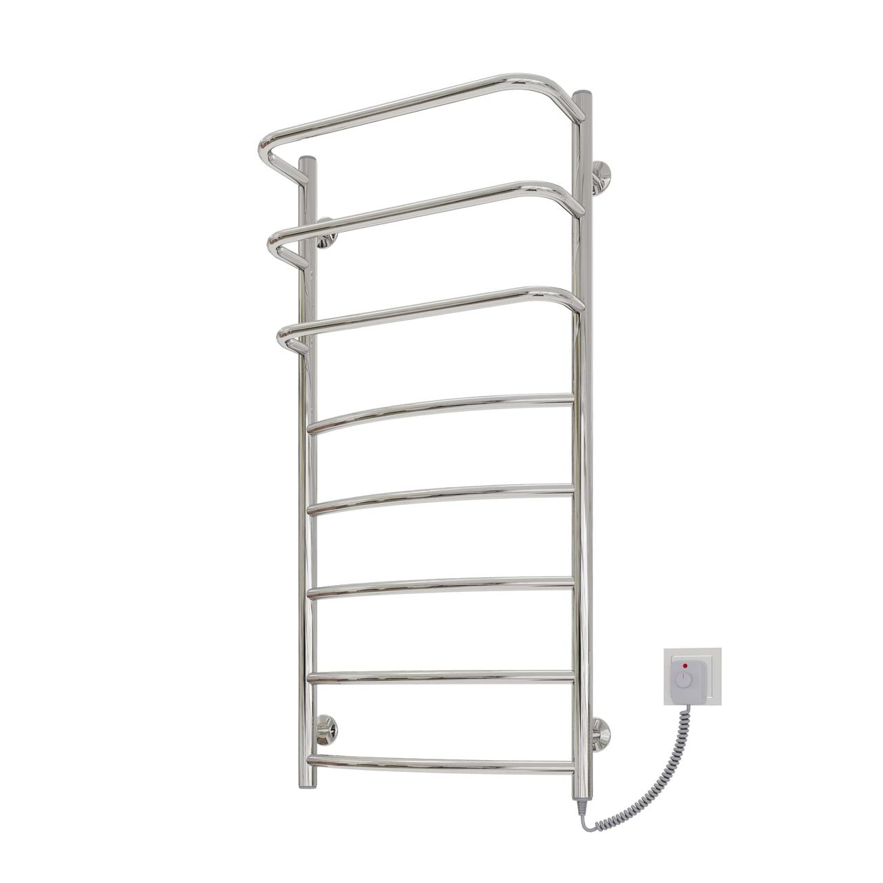 Сушарка для рушників KOSSER Каскад Дуга 1000х500/8 ER рег., фото 1