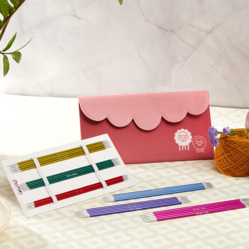 47422 Набір носкових спиць ZING KnitPro, довжина 20 см
