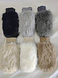 Жіночі рукавички Рукавички-карежка, норка гуртом, фото 8